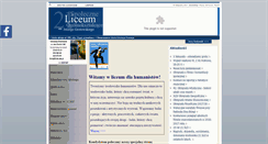 Desktop Screenshot of 21slo.edu.pl